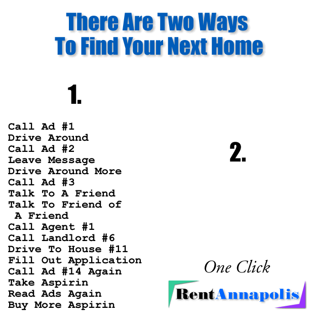 two ways to find your next home