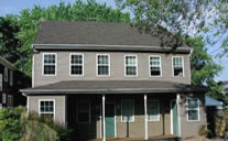 Burnside Street from rear deck