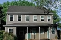 Burnside Street from rear deck